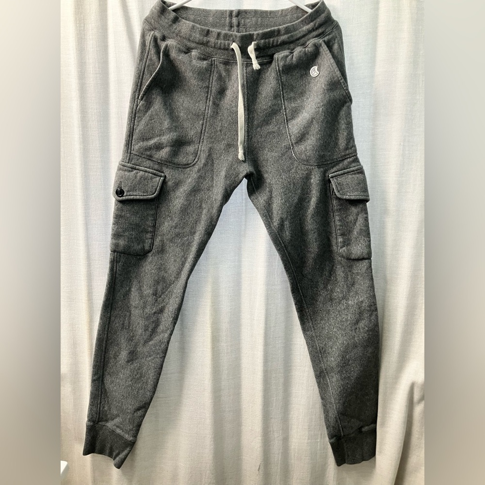 Champion Processed Sportswear + Todd Snyder Charcoal Gray Cargo Joggers